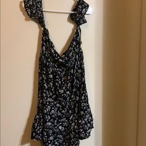 Off the shoulder floral dress
